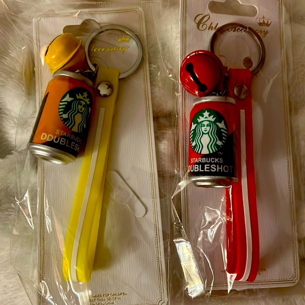 Keychains _ Espresso Starbucks inspired